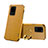 Funda Lujo Cuero Carcasa XD1 para Samsung Galaxy S20 Ultra 5G Amarillo