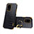 Funda Lujo Cuero Carcasa XD1 para Samsung Galaxy S20 Ultra Negro