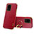 Funda Lujo Cuero Carcasa XD1 para Samsung Galaxy S20 Ultra Rojo