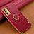 Funda Lujo Cuero Carcasa XD2 para Samsung Galaxy M23 5G Rojo