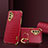 Funda Lujo Cuero Carcasa XD2 para Samsung Galaxy M32 5G Rojo
