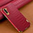 Funda Lujo Cuero Carcasa XD3 para Samsung Galaxy Note 10 5G Rojo