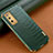 Funda Lujo Cuero Carcasa XD3 para Samsung Galaxy S20 FE 5G Verde