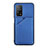 Funda Lujo Cuero Carcasa Y01B para Xiaomi Mi 10T 5G Azul