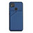 Funda Lujo Cuero Carcasa Y01B para Xiaomi POCO C3 Azul