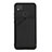 Funda Lujo Cuero Carcasa Y01B para Xiaomi POCO C3 Negro