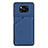 Funda Lujo Cuero Carcasa Y01B para Xiaomi Poco X3 NFC Azul