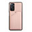 Funda Lujo Cuero Carcasa Y01B para Xiaomi Redmi Note 11 Pro 5G Oro Rosa