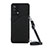 Funda Lujo Cuero Carcasa Y02B para Oppo A74 4G Negro