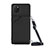 Funda Lujo Cuero Carcasa Y02B para Samsung Galaxy A81 Negro