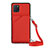 Funda Lujo Cuero Carcasa Y02B para Samsung Galaxy A81 Rojo