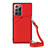 Funda Lujo Cuero Carcasa Y02B para Samsung Galaxy Note 20 Ultra 5G Rojo