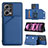 Funda Lujo Cuero Carcasa YB1 para Xiaomi Poco X5 5G Azul