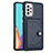 Funda Lujo Cuero Carcasa YB2 para Samsung Galaxy A72 5G Azul