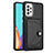 Funda Lujo Cuero Carcasa YB2 para Samsung Galaxy A72 5G Negro