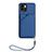 Funda Lujo Cuero Carcasa YB2 para Xiaomi Poco C50 Azul