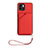 Funda Lujo Cuero Carcasa YB2 para Xiaomi Poco C50 Rojo