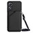 Funda Lujo Cuero Carcasa YB3 para Oppo A58 5G Negro