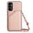 Funda Lujo Cuero Carcasa YB3 para Samsung Galaxy A14 5G Oro Rosa