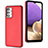 Funda Lujo Cuero Carcasa YB3 para Samsung Galaxy M32 5G Rojo