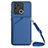 Funda Lujo Cuero Carcasa YB3 para Xiaomi Redmi 10C 4G Azul
