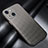 Funda Lujo Fibra de Carbon Carcasa Twill C01 para Apple iPhone 13 Gris