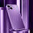 Funda Lujo Marco de Aluminio Carcasa 360 Grados M01 para Apple iPhone 14 Morado
