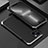 Funda Lujo Marco de Aluminio Carcasa 360 Grados para Apple iPhone 14 Plus Plata y Negro