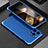 Funda Lujo Marco de Aluminio Carcasa 360 Grados para Apple iPhone 14 Pro Azul