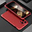 Funda Lujo Marco de Aluminio Carcasa 360 Grados para Apple iPhone 14 Pro Max Rojo