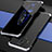 Funda Lujo Marco de Aluminio Carcasa 360 Grados para Xiaomi Mi 10i 5G Plata y Negro