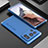 Funda Lujo Marco de Aluminio Carcasa 360 Grados para Xiaomi Mi 11 Ultra 5G Azul