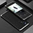Funda Lujo Marco de Aluminio Carcasa 360 Grados para Xiaomi Mi 12 Pro 5G Plata y Negro
