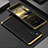 Funda Lujo Marco de Aluminio Carcasa 360 Grados para Xiaomi Mi 12S Pro 5G Oro y Negro
