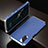 Funda Lujo Marco de Aluminio Carcasa M01 para Huawei Honor View 30 Pro 5G Plata y Azul