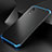 Funda Lujo Marco de Aluminio Carcasa M01 para Huawei P20 Azul y Negro