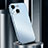 Funda Lujo Marco de Aluminio Carcasa M02 para Apple iPhone 14 Azul