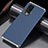 Funda Lujo Marco de Aluminio Carcasa M02 para Vivo X50 Pro 5G Azul