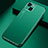 Funda Lujo Marco de Aluminio Carcasa M04 para Apple iPhone 13 Mini Verde
