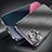 Funda Lujo Marco de Aluminio Carcasa M06 para Apple iPhone 13 Mini Negro