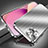 Funda Lujo Marco de Aluminio Carcasa M06 para Apple iPhone 14 Plus Plata