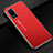Funda Lujo Marco de Aluminio Carcasa para Huawei Honor Play4 Pro 5G Rojo