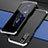 Funda Lujo Marco de Aluminio Carcasa para Huawei Honor V30 Pro 5G Plata y Negro