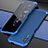 Funda Lujo Marco de Aluminio Carcasa para Huawei Y9s Azul