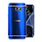 Funda Lujo Marco de Aluminio Carcasa para Samsung Galaxy S7 Edge G935F Azul