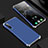 Funda Lujo Marco de Aluminio Carcasa para Xiaomi Mi A3 Lite Azul