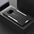Funda Lujo Marco de Aluminio Carcasa para Xiaomi Poco X3 NFC Plata