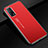 Funda Lujo Marco de Aluminio Carcasa para Xiaomi Redmi K30S 5G Rojo