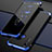 Funda Lujo Marco de Aluminio Carcasa para Xiaomi Redmi Note 7 Pro Azul y Negro