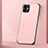 Funda Lujo Marco de Aluminio Carcasa T01 para Apple iPhone 11 Rosa